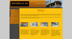 Desktop Screenshot of mirabella-ag.ch